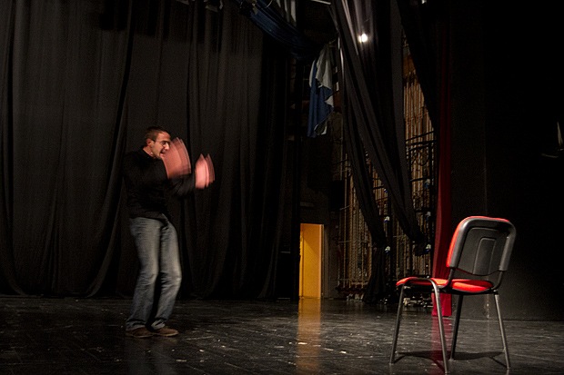 Hrvatsko narodno kazalište Zadar traži nove mlade talente za glumačku radionicu, a mi smo sinoć pratili audiciju na kojoj su se budućoj mentorici, glumici Jasni Ančić, predstavili prvi muški kandidati, foto Leo Banic