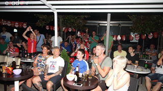 Bibinje: Navijanje za Vatrene i fešta nakon pobjede nad Engleskom