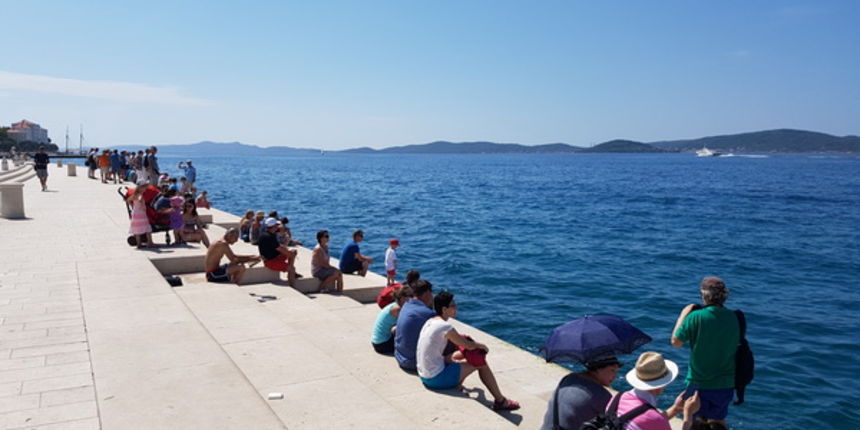 Đir po zadarskoj rivi 26. srpnja 2016.