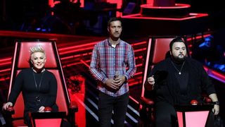 Najavljena druga sezona glazbenog showa The Voice – najljepši glas Hrvatske.  Voditelji Iva Šulentić i  Ivan Vukušić, žiri Ivan Dečak, Tony Cetinski, Indira Levak i Jacques Houdek. Photo: Anto Magzan/PIXSELL