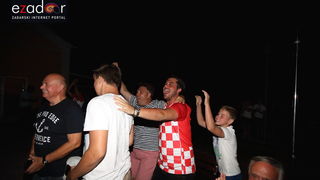 Bibinje: Navijanje za Vatrene i fešta nakon pobjede nad Rusijom