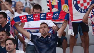 Stadion Poljud, Split – Uzvratna utakmica doigravanja za Europsku ligu, HNK Hajduk – FC Slovan Liberec 0-1. Photo: PIXSELL
