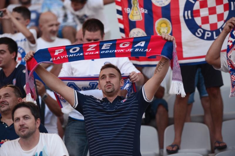 Stadion Poljud, Split – Uzvratna utakmica doigravanja za Europsku ligu, HNK Hajduk – FC Slovan Liberec 0-1. Photo: PIXSELL