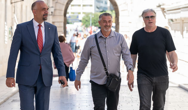 Ivica Žuvela, Marko Jelić i Enio Meštrović