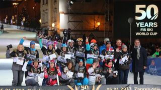 Utrka skijaških legendi u povodu 50. obljetnice FIS Svjetskog kupa