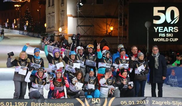Utrka skijaških legendi u povodu 50. obljetnice FIS Svjetskog kupa