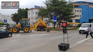 Zbog radova na rekontrukciji križanja Branimirove obale i Ulice 112. brigade promet teče usporeno