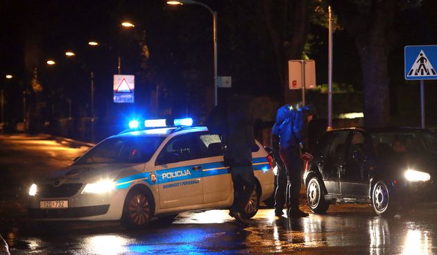 Policija noć/ Ilustracija