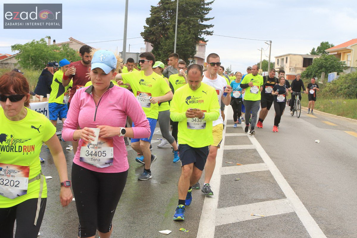 Wings for Life World Run Zadar 2017: Okrjepa u Bibinjama