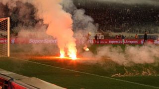 Bakljada i neredi na utakmici Hajduk – Dinamo