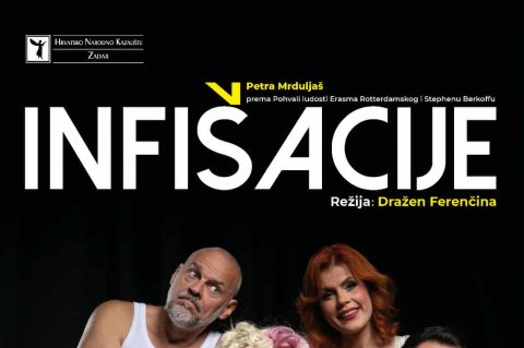 Kad kazalište progovori jezikom ludosti – premijera predstave Infišacije u HNK Zadar
