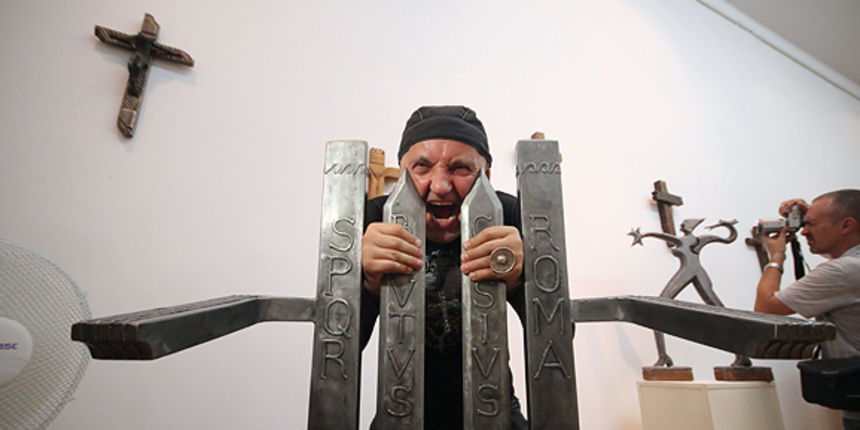 Otvaranje izložbe Stephana Lupina “Apokalipsa” (foto:Saša Čuka)