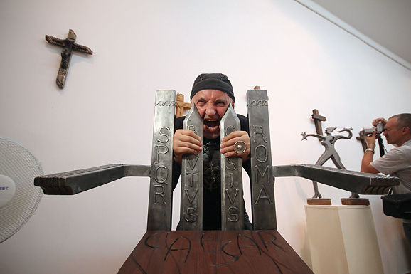 Otvaranje izložbe Stephana Lupina “Apokalipsa” (foto:Saša Čuka)