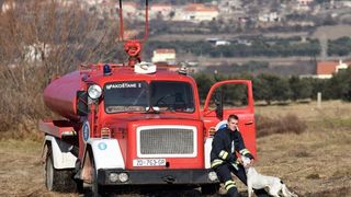 Požar u ornitološkom rezervatu Parka prirodeP Vransko jezero Požar u ornitološkom rezervatu Parka prirodeP Vransko jezero