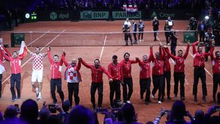 Veliko slavlje hrvatskih tenisača nakon osvajanja Davis Cupa