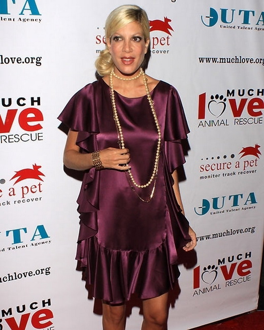 Tori Spelling u spavacici ala Barbie