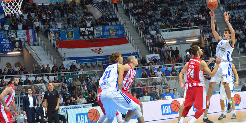 ABA liga: KK Zadar – KK Crvena Zvezda 49-56. Foto: Iva Perinčić