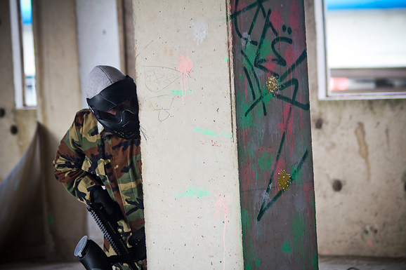 Paintball u Gaženici, 22. siječnja 2012. (foto:Saša Čuka)