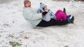 Snijeg u Bibinjama 3. veljače 2012, Foto: Leo Banić