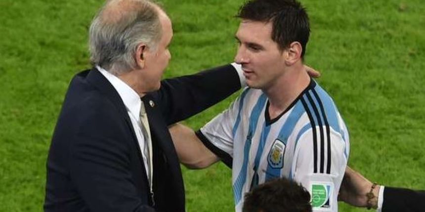Alejandro Sabella i Lionel Messi, foto: ole.com.ar