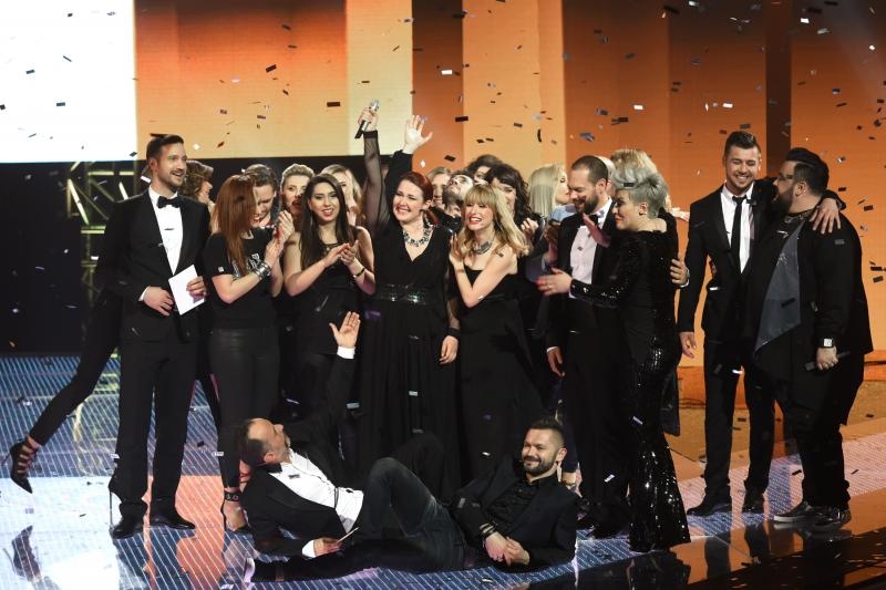 Ruža Janjiš pobjednica je druge sezone show-a “The Voice, najljepši glas Hrvatske”. Photo: Davor Višnjić/PIXSELL