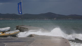 Tramontana u Zadru 26. kolovoza 2012.