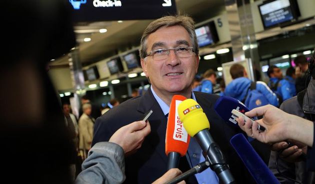 Odlazak GNK Dinama na utakmicu 2. kola skupine B Europske lige protiv Ludogorca u Bugarsku. Trener Branko Ivankovic. Photo: Jurica Galoic/PIXSELL