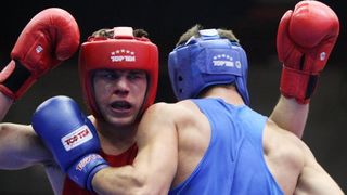 Juniorsko EP u boksu, finale: Toni Filipi vs Vegar Tregren. Photo: Borna Filić/PIXSELL Juniorsko EP u boksu, finale: Toni Filipi vs Vegar Tregren. Photo: Borna Filić/PIXSELL