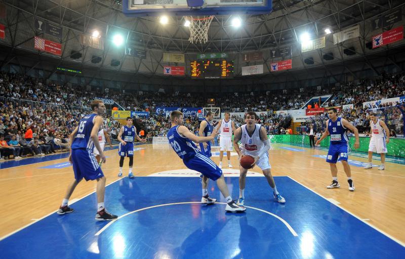 KC Drazen Petrovic, Zagreb – A1 Liga za prvaka, prva utakmica finala doigravanja. KK Cibona – KK Zadar. Photo: Danijel Kasap/PIXSELL KC Drazen Petrovic, Zagreb – A1 Liga za prvaka, prva utakmica finala doigravanja. KK Cibona – KK Zadar. Photo: Danijel Kasap/PIXSELL