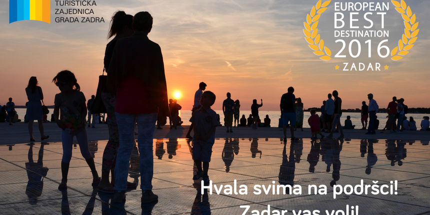 Zadar – najbolja europska destinacija 2016.