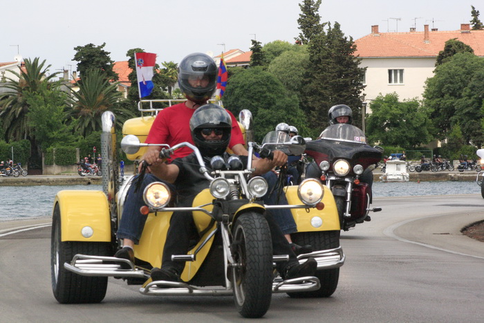 Povorka Harley Davidsona kroz Zadar 28. svibnja, Foto: Mladen Malik