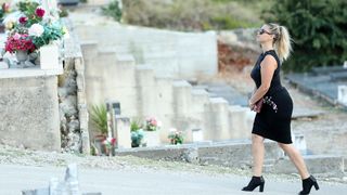 Posljednji ispraćaj Olivera Dragojevića na groblju Sveti Roko u Veloj Luci Posljednji ispraćaj Olivera Dragojevića na groblju Sveti Roko u Veloj Luci