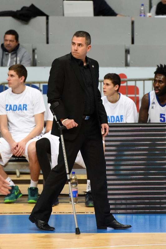 ABA liga, 26 kolo: KK Zadar – KK Sutjeska 85-83. Foto: Dino Stanin/PIXSELL