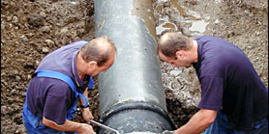 Gradnja vodovoda/Foto: Vjesnik Gradnja vodovoda/Foto: Vjesnik