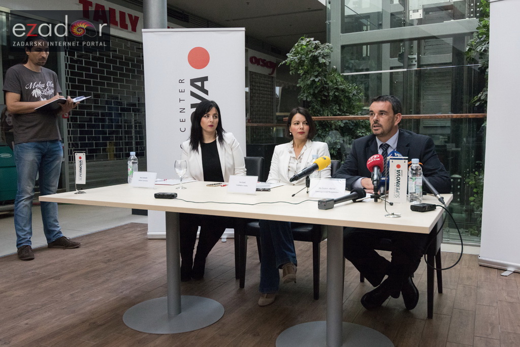 Novinari obišli objekt trgovinskog centra Supernova Zadar