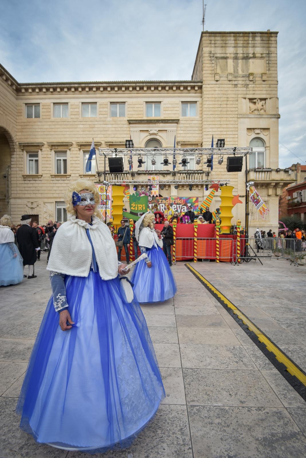 Zadarski Karneval 2020.: Povorka maskiranih skupina