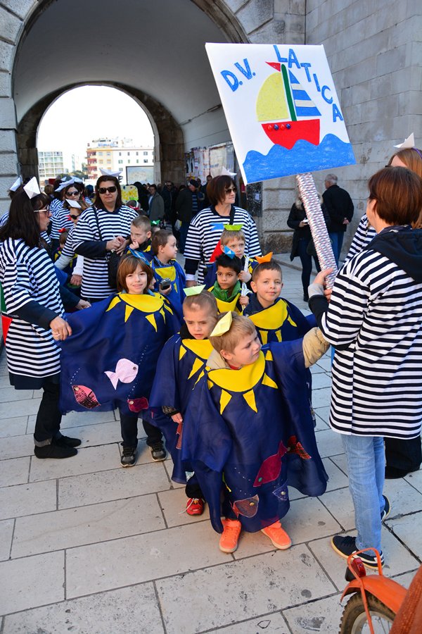Prvi dan zadarskog “Karnevalića” Prvi dan zadarskog “Karnevalića”