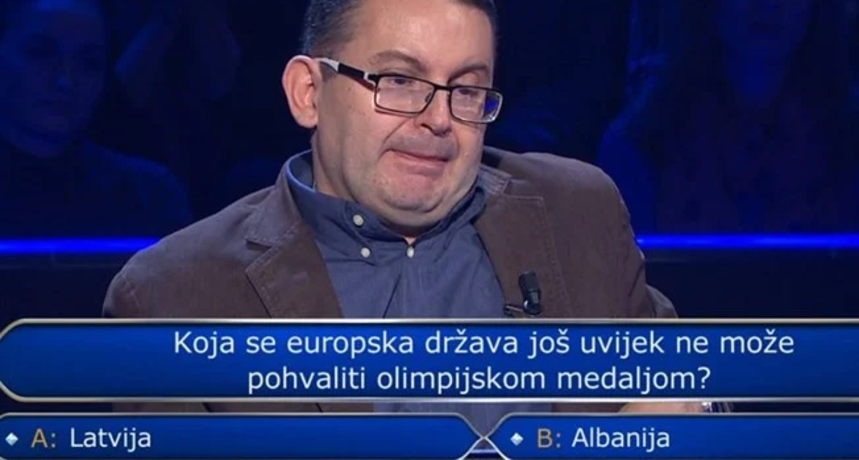 Zadranin Ivan Glavan poskliznuo se u hrabrom pokušaju lova na milijun Zadranin Ivan Glavan poskliznuo se u hrabrom pokušaju lova na milijun