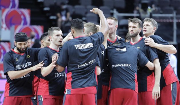 Slavlje njemačkih košarkaša