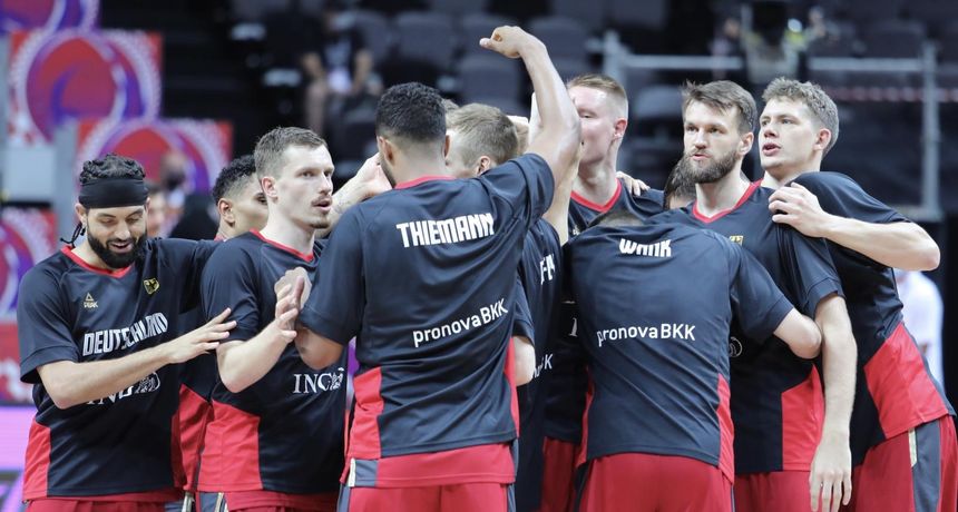 Slavlje njemačkih košarkaša