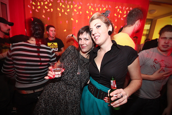 Halloween  party u Q baru (foto:Saša Čuka)