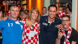 Zadar je gorio: Velika fešta nakon plasmana Vatrenih u finale Svjetskog prvenstva