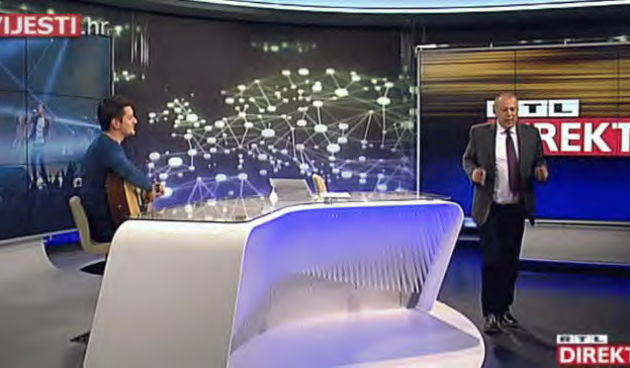 Žarko Kovačević Žare i Zoran Šprajc u RTL Direktu