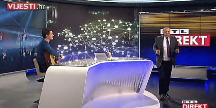Žarko Kovačević Žare i Zoran Šprajc u RTL Direktu