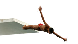 Skok u vodu (foto: Marin Gospić)