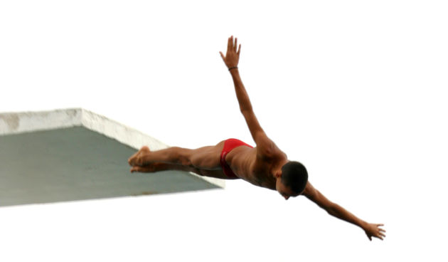 Skok u vodu (foto: Marin Gospić)