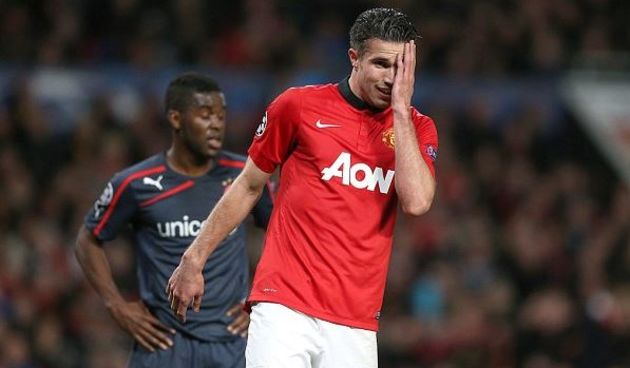 Robin Van Persie, foto: EMPICS/dailymail.co.uk