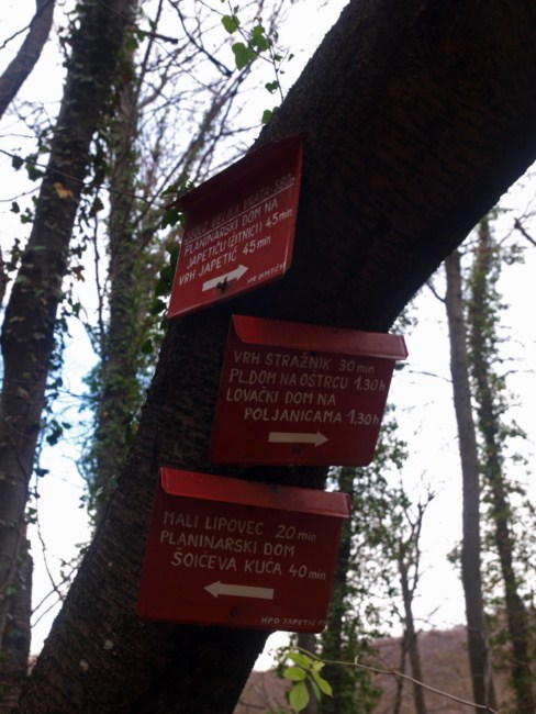 Samoborsko gorje, studeni 2010