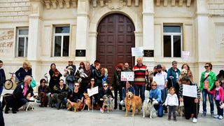 Skup podrške za NO KILL skloništa za životinje,  foto Iva Perinčić