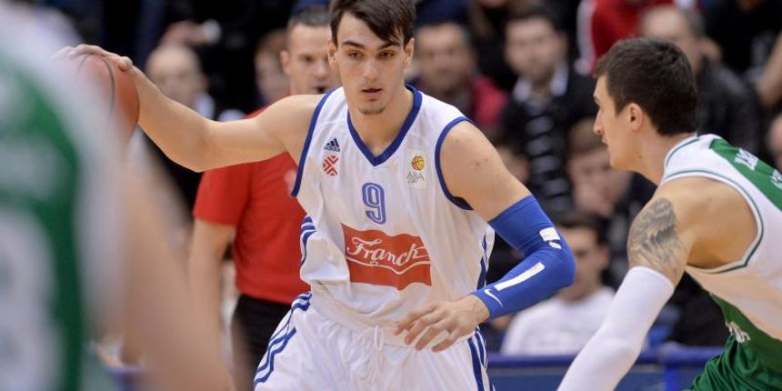 KC Drazen Petrovic, Zagreb – ABA liga, 21. kolo, KK Cibona – KK Krka. Dario Saric. Photo: Marko Prpic/PIXSELL KC Drazen Petrovic, Zagreb – ABA liga, 21. kolo, KK Cibona – KK Krka. Dario Saric. Photo: Marko Prpic/PIXSELL